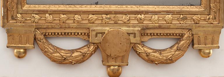 SPEGEL. Gustaviansk, 1700-talets slut.