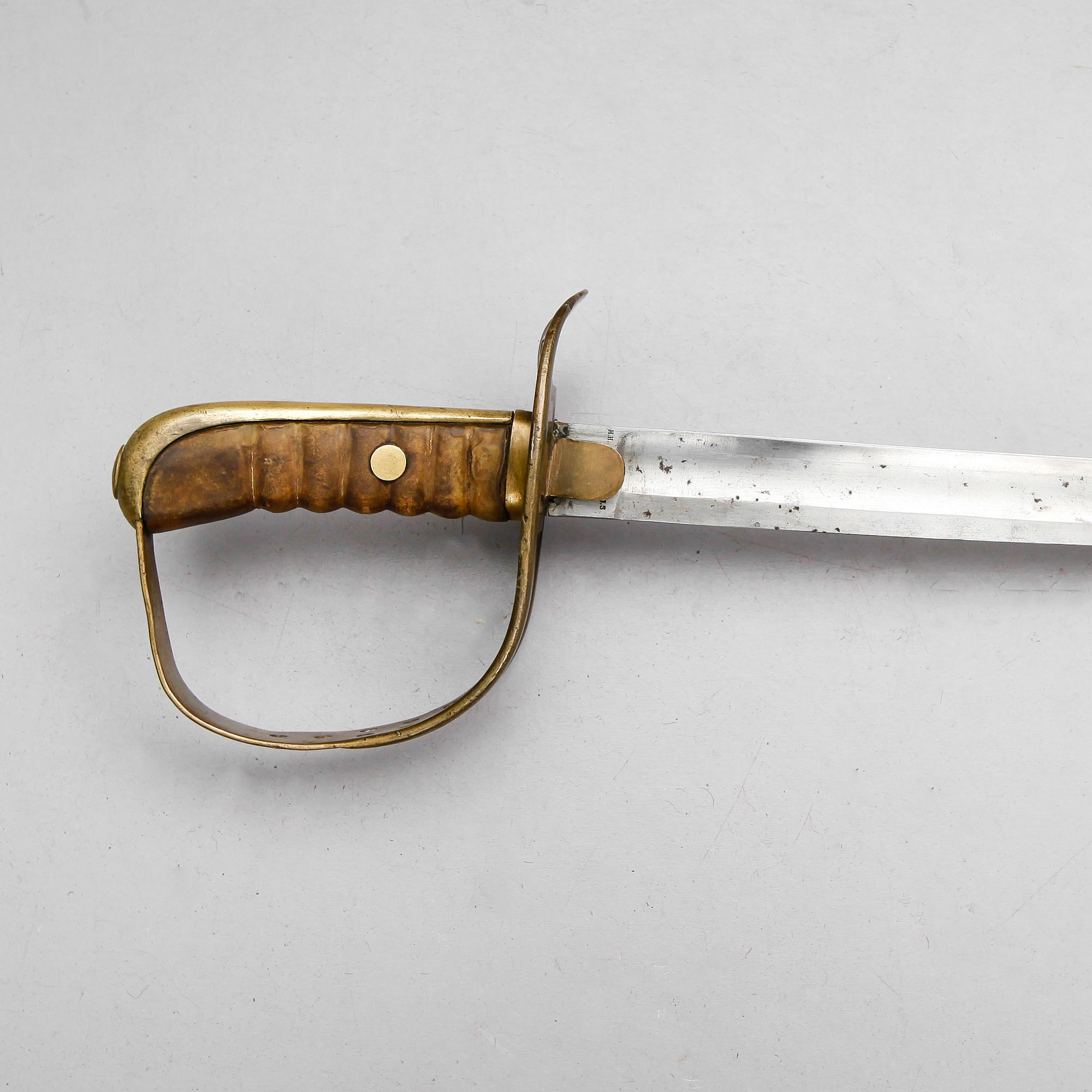 SABEL, m/1867-1893 för Kavalleriet.