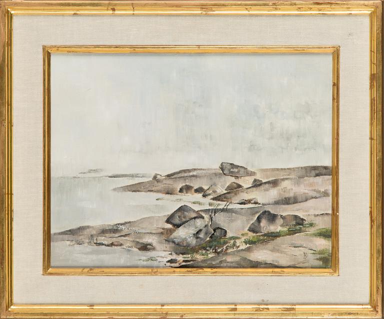 Helge Dahlman, oil on canvas, signed.