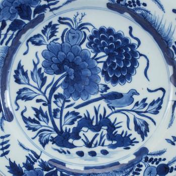 TALLRIKAR, 13 st, porslin, Kina, Qingdynastin, Kangxi (1662-1722).