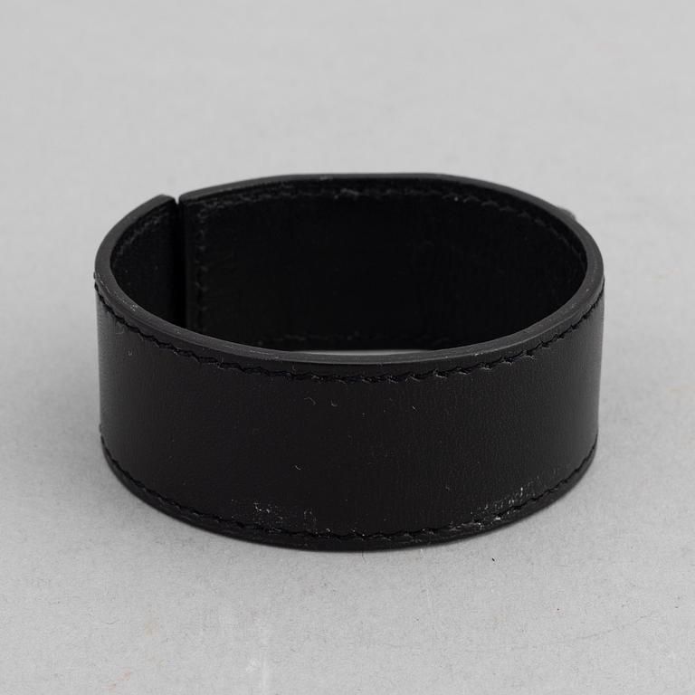Hermès, a leather bracelet, 1998.