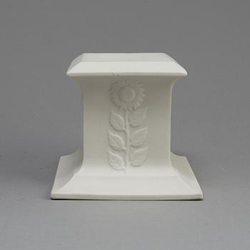 A PARIAN BASE, Gustafsberg, early 20th century.