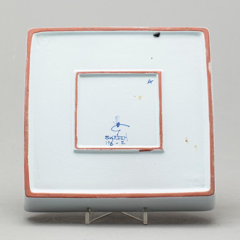 FAT,  fajans, "Karneval", Stig Lindberg, Gustavsberg Studio.