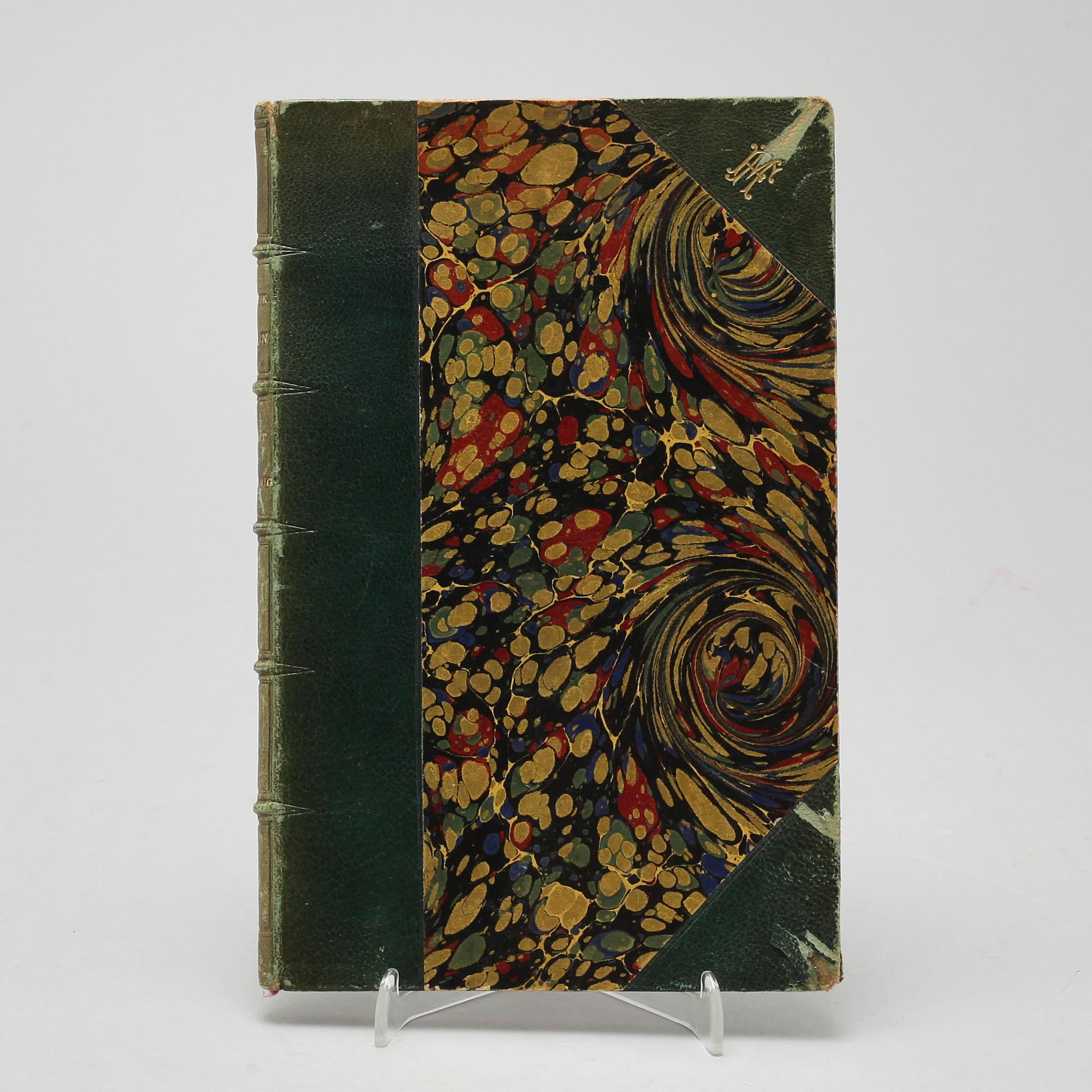 BOOK, Ibsen, Henrik, "Gildet på Solhoug, Skuespil i tre Akter", Christiania (Oslo) 1856.