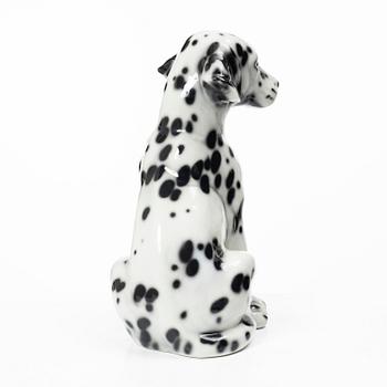 Sculpture, Dalmatian dog, Italy, late 20th century.