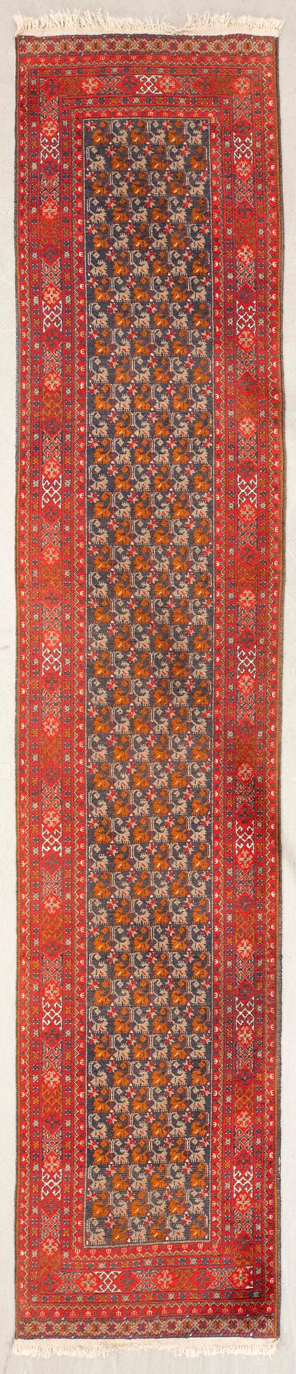 Matta Orientalisk galleri old ca 397x79 cm.