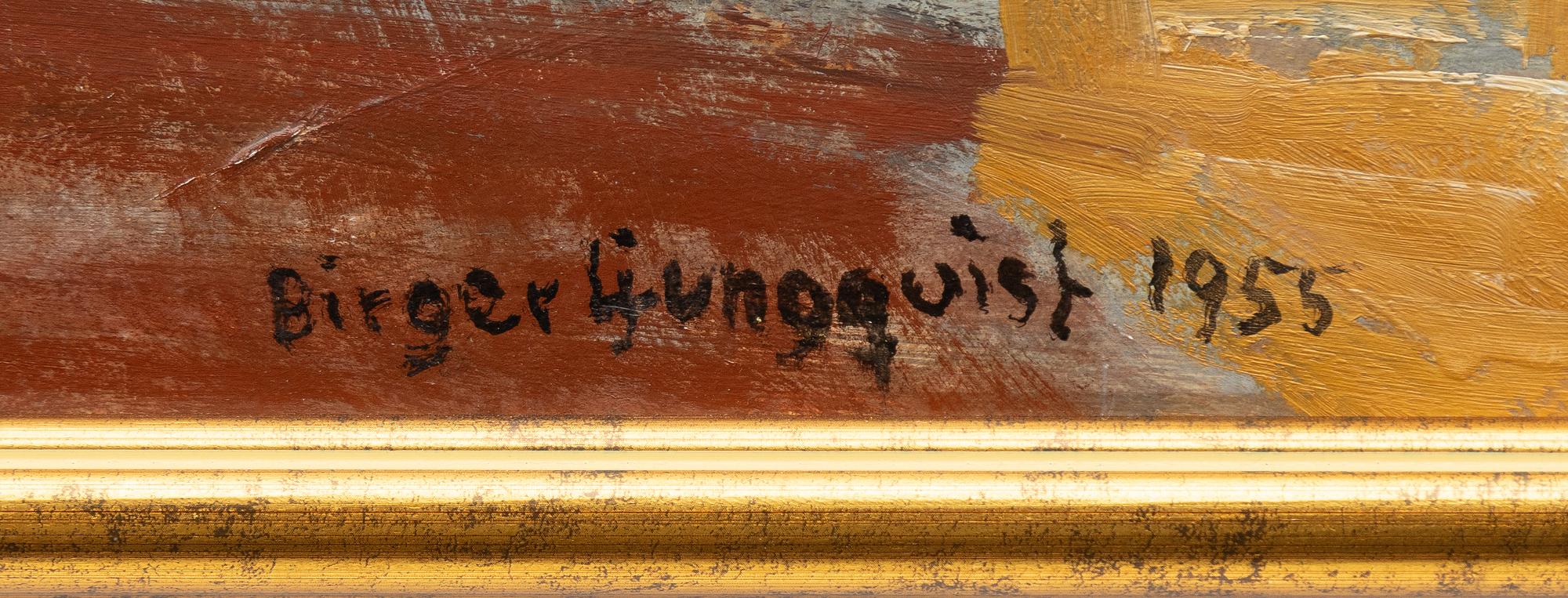 Birger Ljungqvist, In the studio.