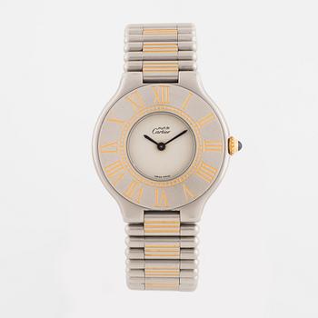 must de CARTIER, Must 21, wristwatch, 31 mm.
