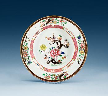 1438. A set of 13 famille rose soup dishes, Qing dynasty, Qianlong (1736-95).