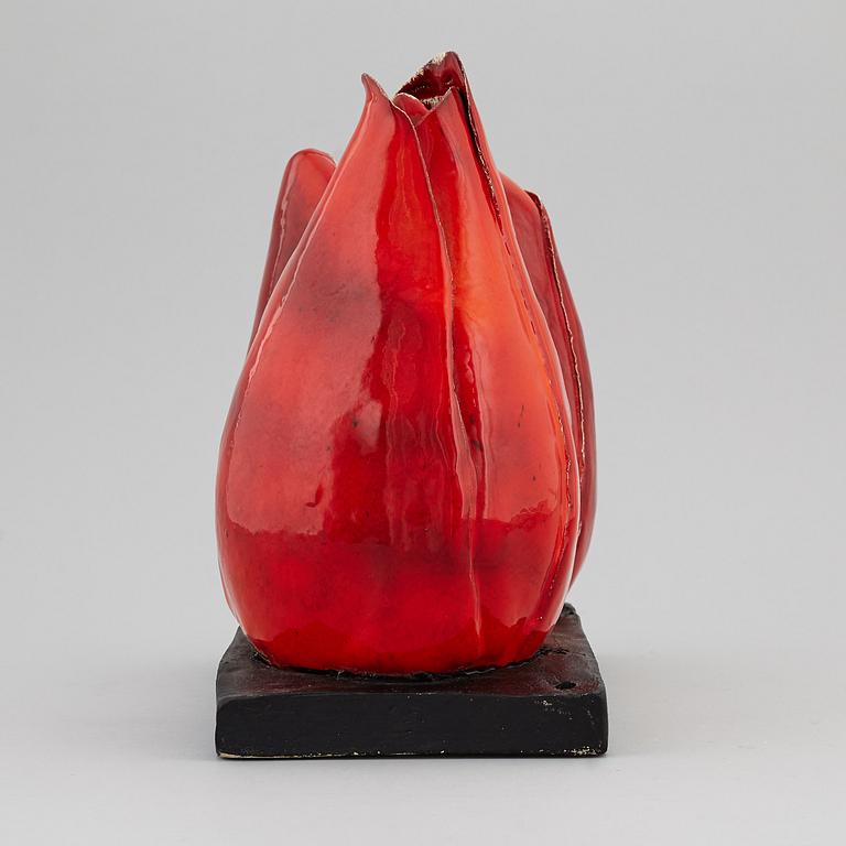 KJELL JANSON, a stoneware sculpture, signed Kjell Janson Mora.