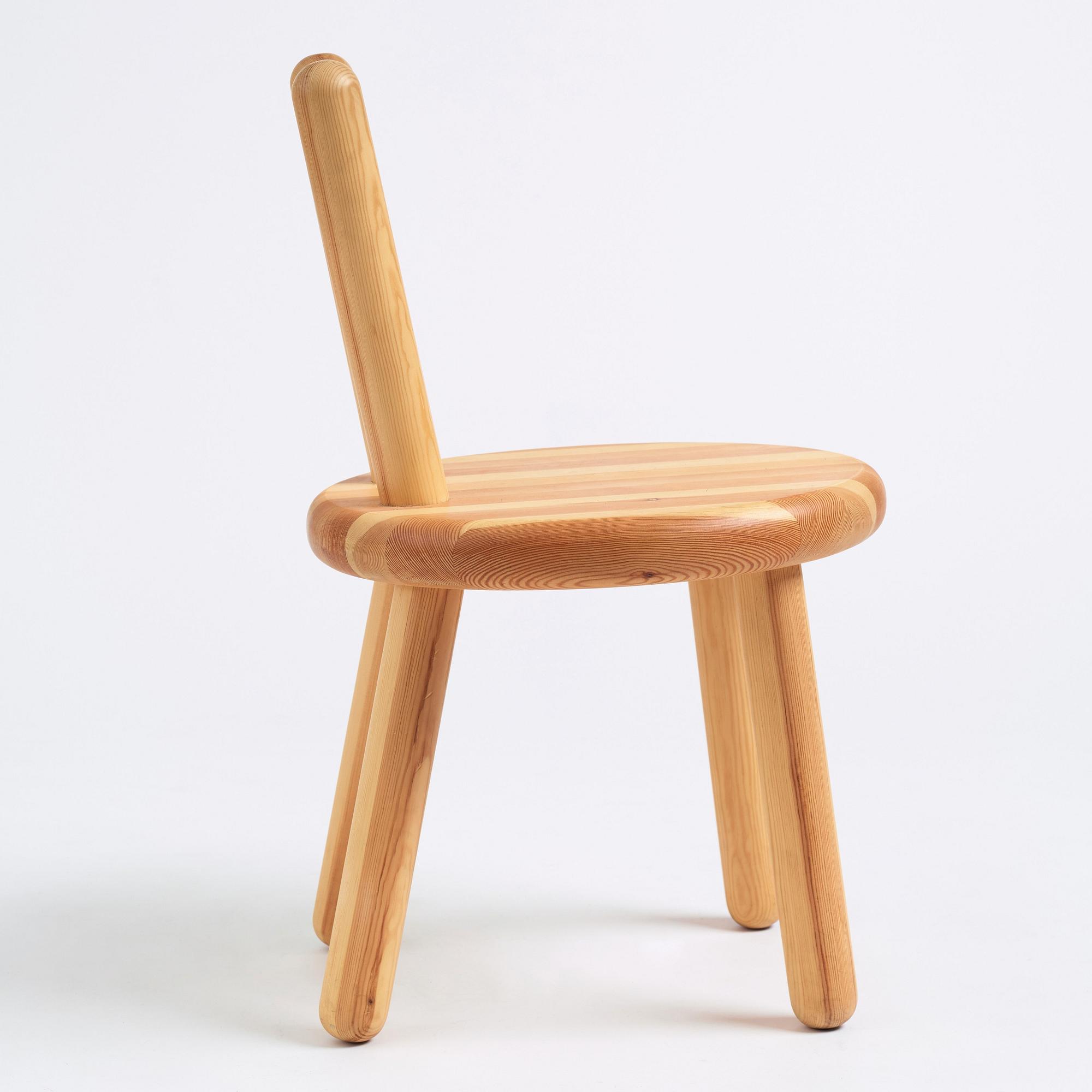 Fredrik Paulsen, a unique "Bamba" chair, prototype, 2014.