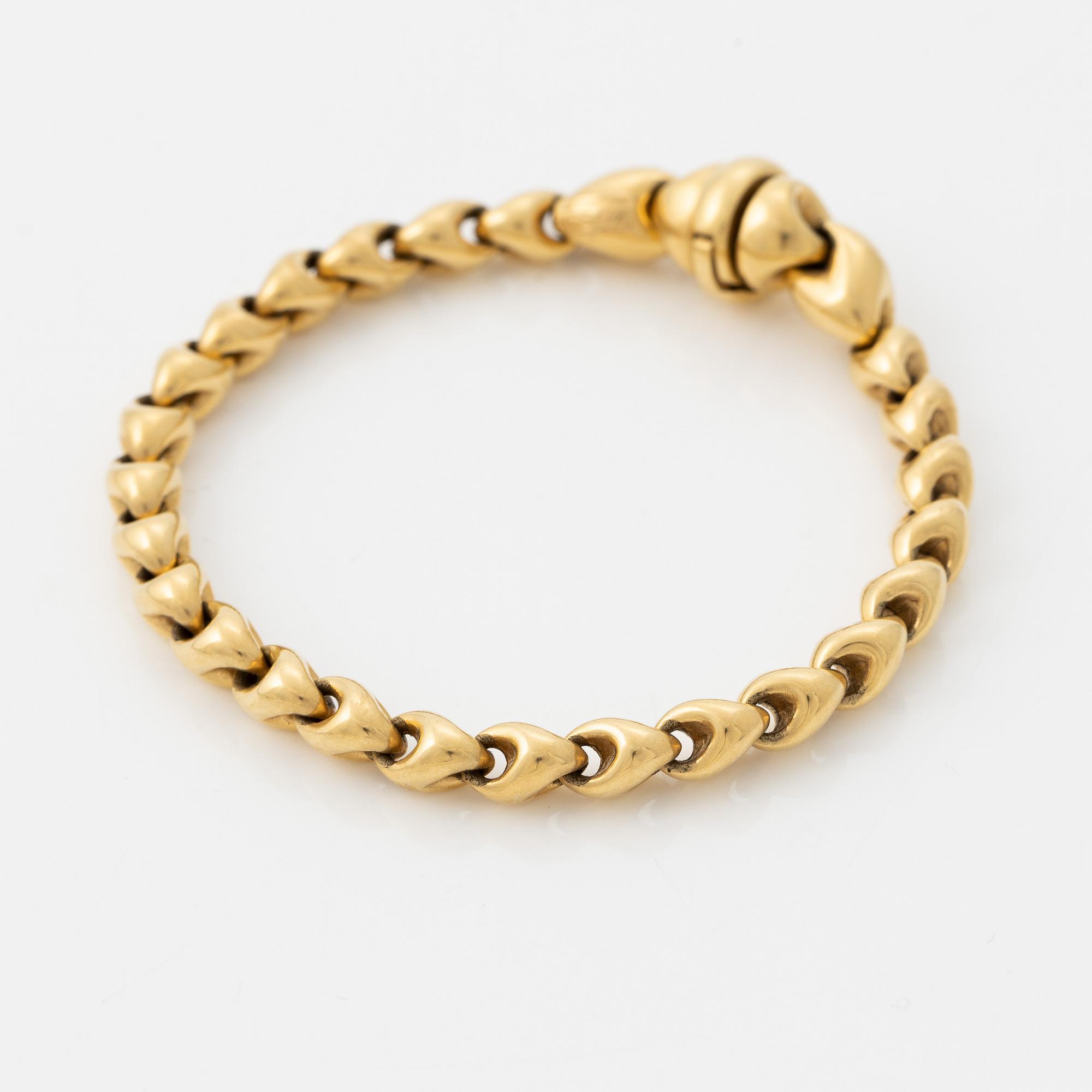 Bracelet 18K gold, by Chiampesan.