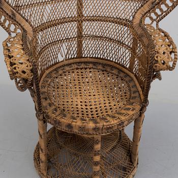 FÅTÖLJ, rotting, 1900-talets mitt.