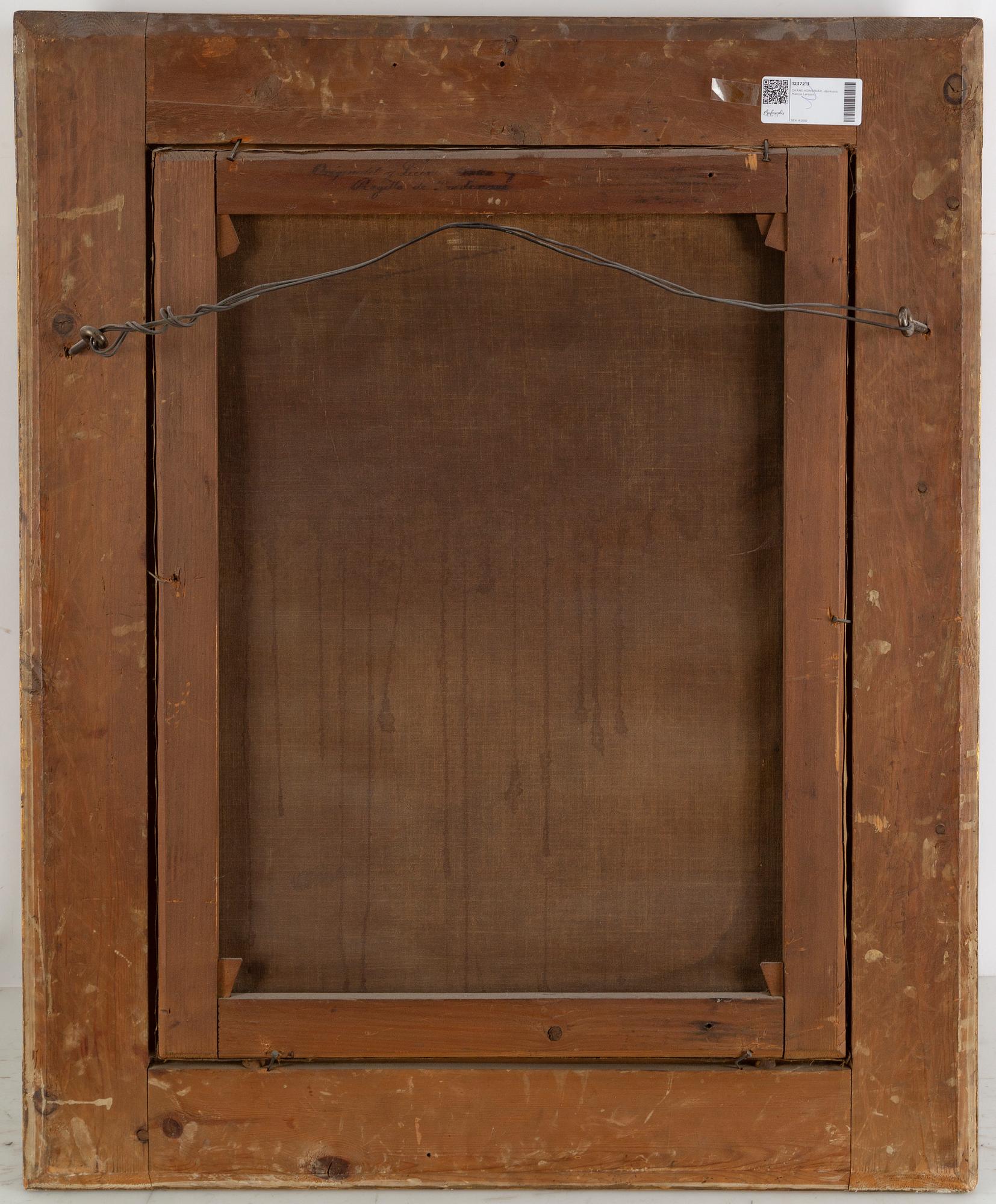 OKÄND KONSTNÄR, 1800-tal, kopia efter äldre mästare av M Larsson.