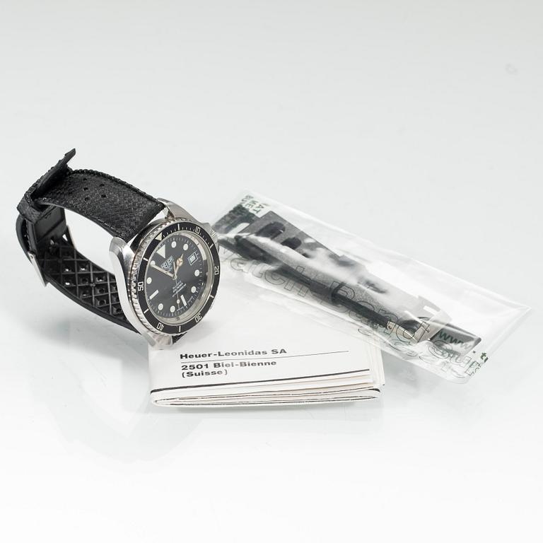 ARMBANDSUR, herr, Heuer 1000 Quartz, 1980-talets början.