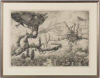 Erik Desmazières, "La grande bataille".