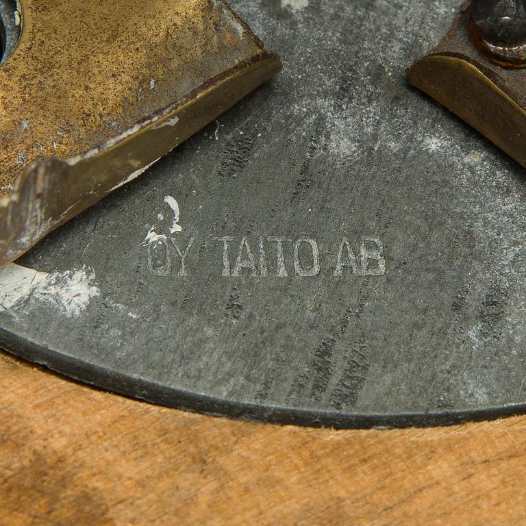 Paavo Tynell, taklampa, modell 1255/4, Taito, 1930-tal.