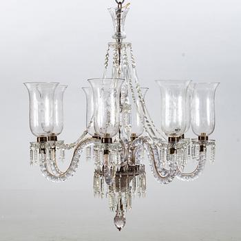 An early 20th century chandelier.