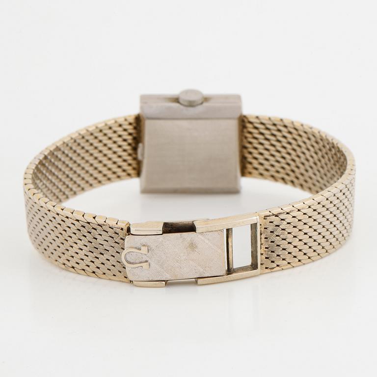 Omega, wristwatch, 17 x 17 mm.