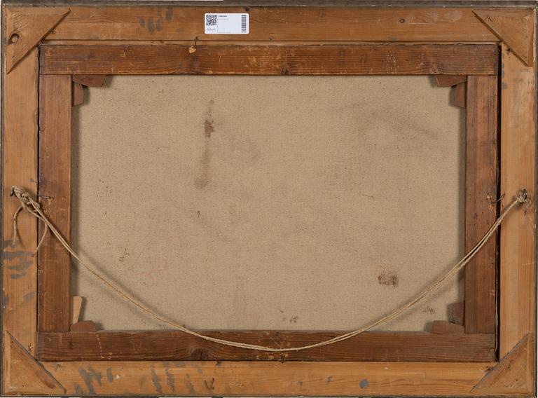 Arvid Johanson, oil on canvas, signed.