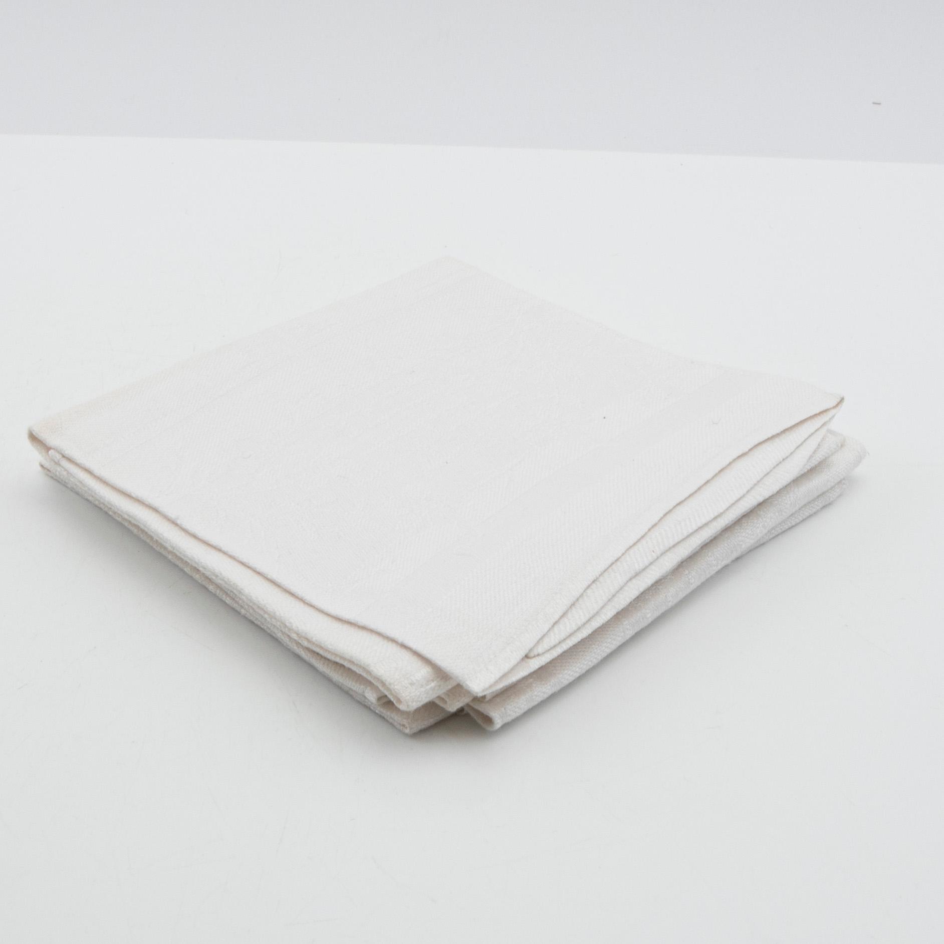 Napkins a total of 73 pcs damask various patterns first half of the 20th century.