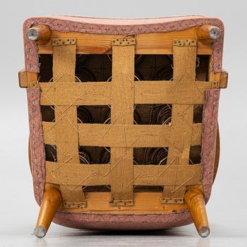 A pair of armchairs, Swedish Modern, 1940s.