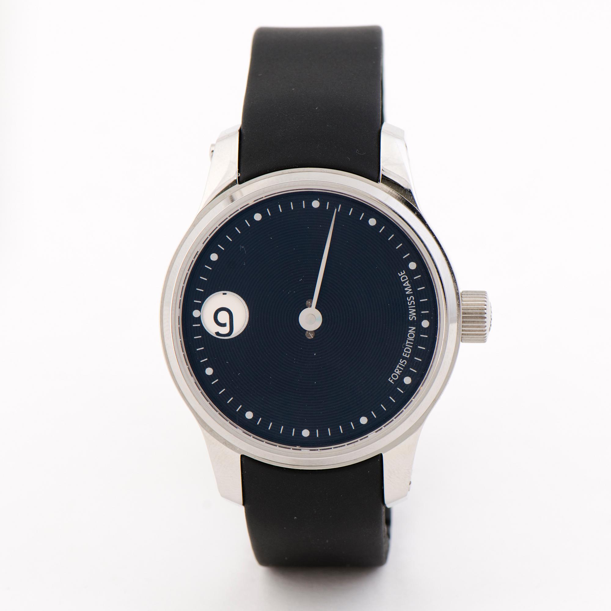 FORTIS, Jumping Hour, wristwatch, 43 mm.