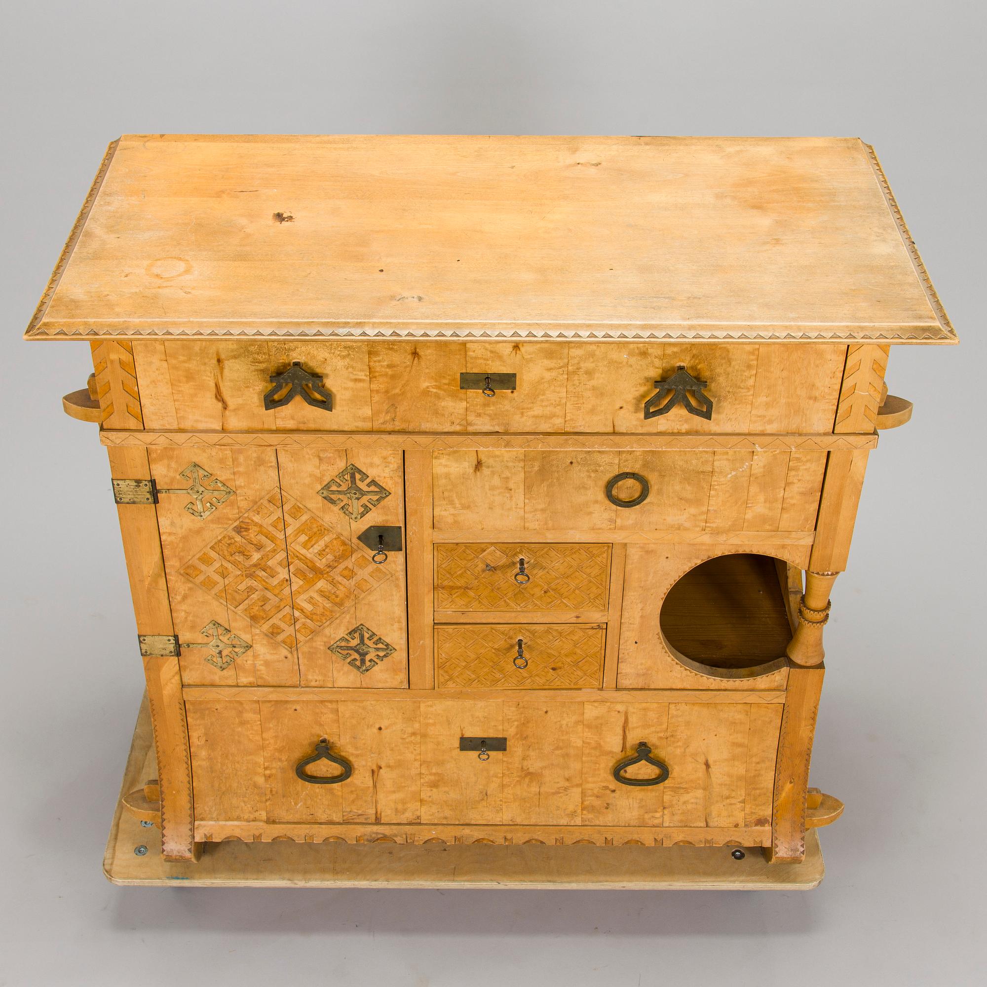 Yrjö Blomstedt, byrå, 1898.