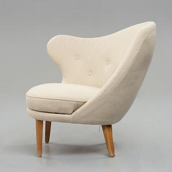 Arne Norell, a "Gary" (The Thumb) easy chair for Gösta Westerberg, Sweden 1950's.