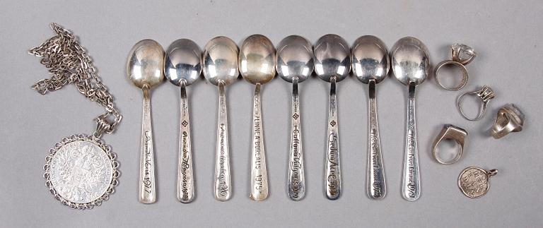 PARTI SILVER, 15 delar, 1900-tal.