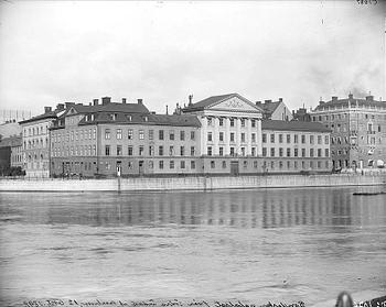 Elias Martin, "Norrström with the Bondeska Palace, Stockholm".