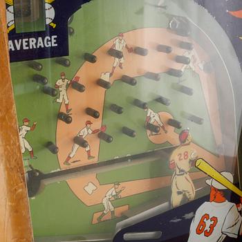 A counter game, model Slugger, produced by Marvel Manufacturing Co. in the mid 20th century.