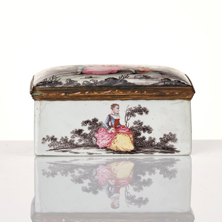 Dosor, tre stycken. Europa, 1700-tal.