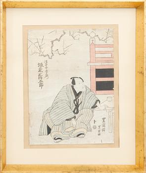 Utagawa Toyokuni II / Toyoshige, color woodblock print, Japan, first half of the 19th century.