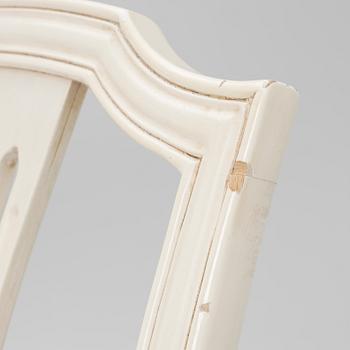 Skrivbord med stol, "Signum Gustavus", 1900-talets slut.