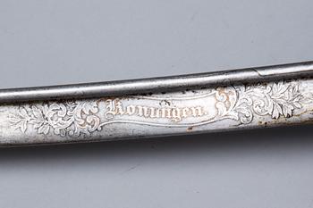 SABEL, svensk m/1859, för officer vid infanteriet.