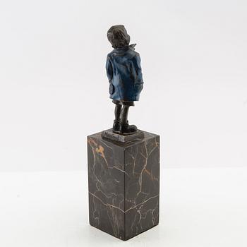 Franz Bergmann, figurin signerad.