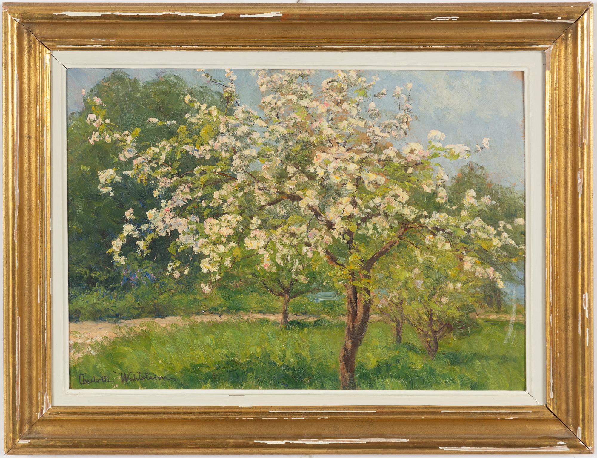 Charlotte Wahlström, "Äppelblom".