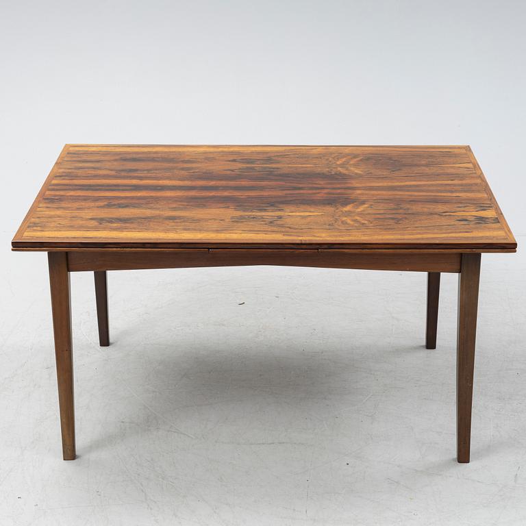 Poul Hundevad & Kai Winding, stolar 4 st, Hundevad & Co, Danmark, 1960-tal. Matbord, Danmark, 1960-tal.