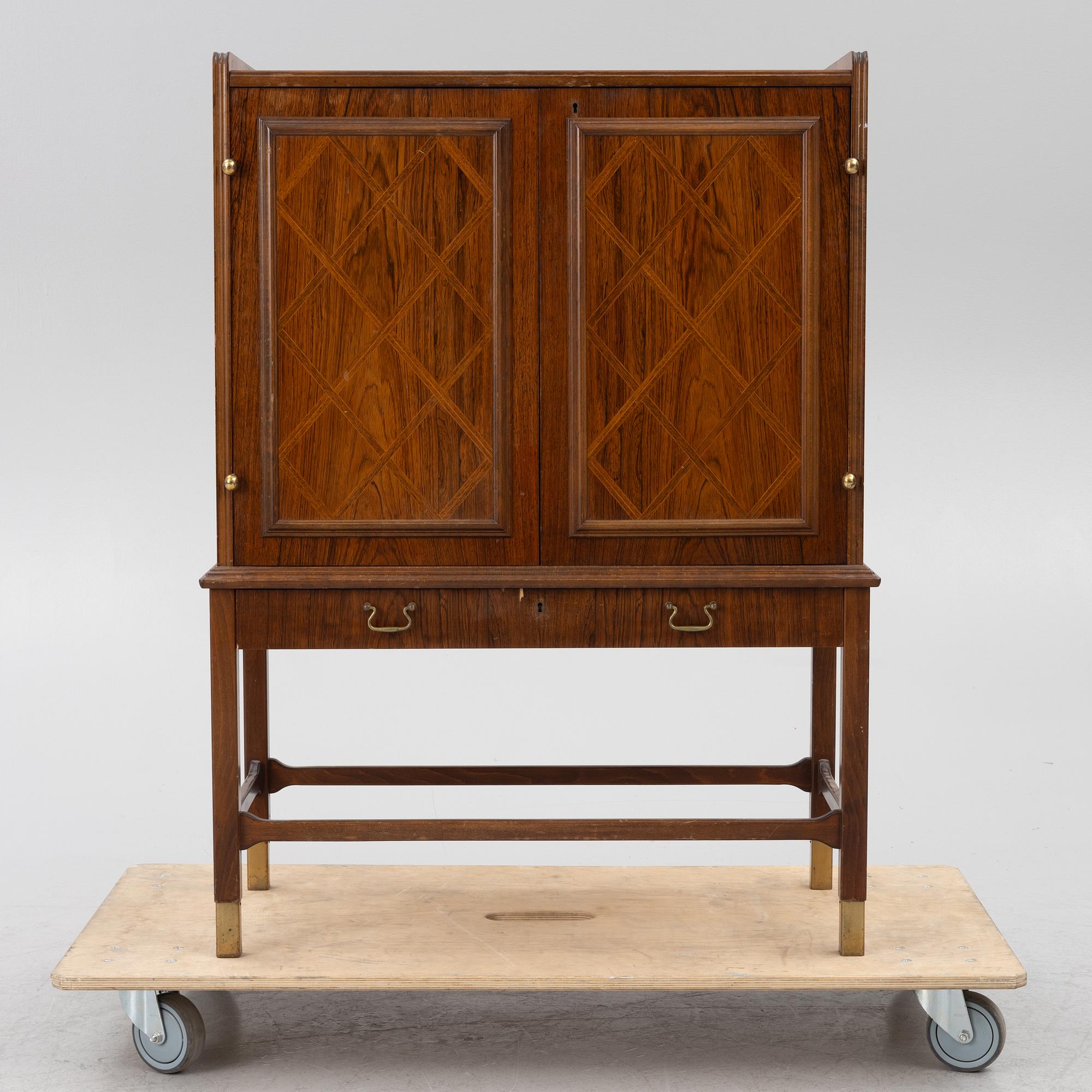 A drinks cabinet, mid 20th century.