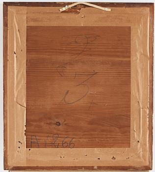 AKVARELLER, nio stycken. Okänd konstnär, Qingdynastin, 1800-tal.