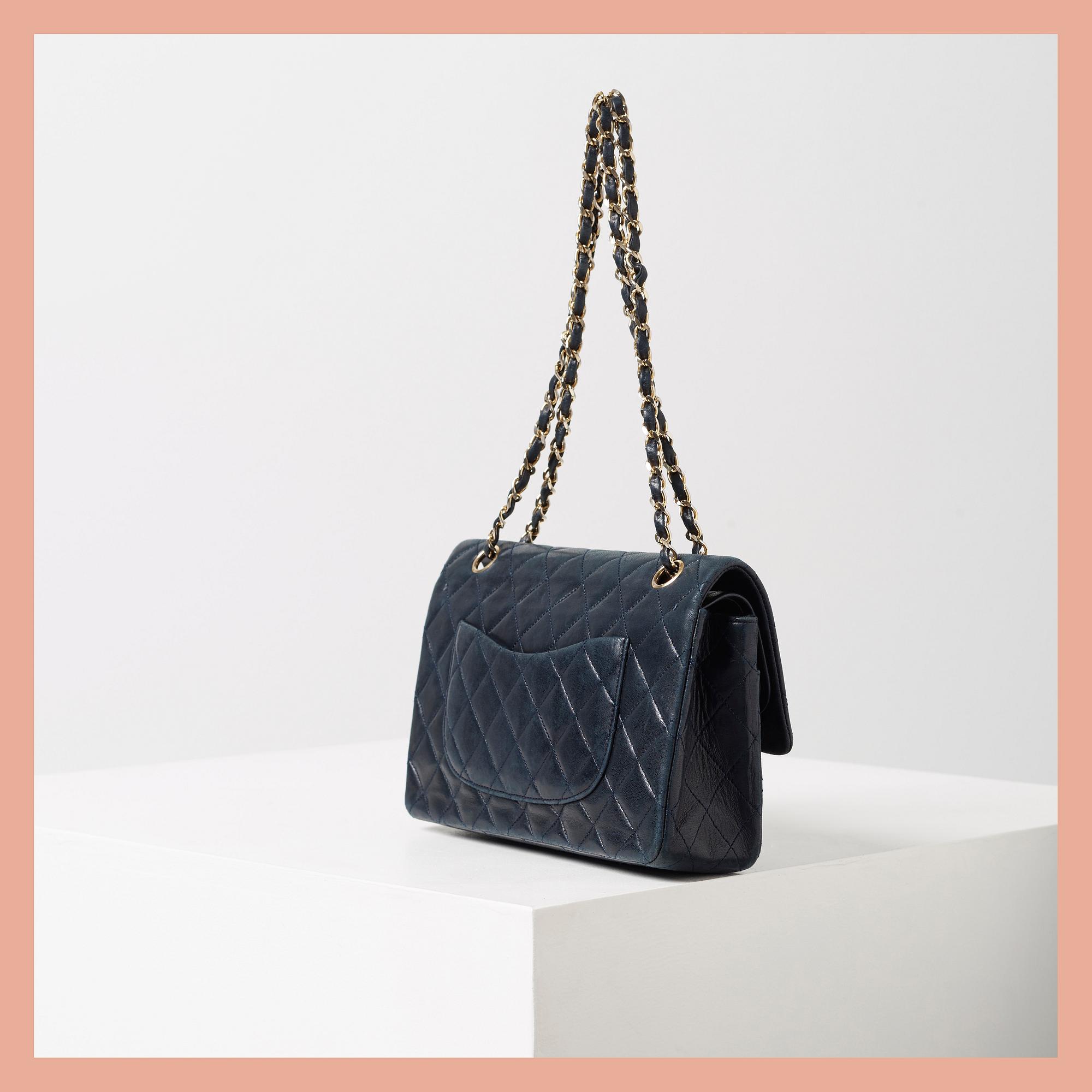 VÄSKA, "Double Flap bag", Chanel.