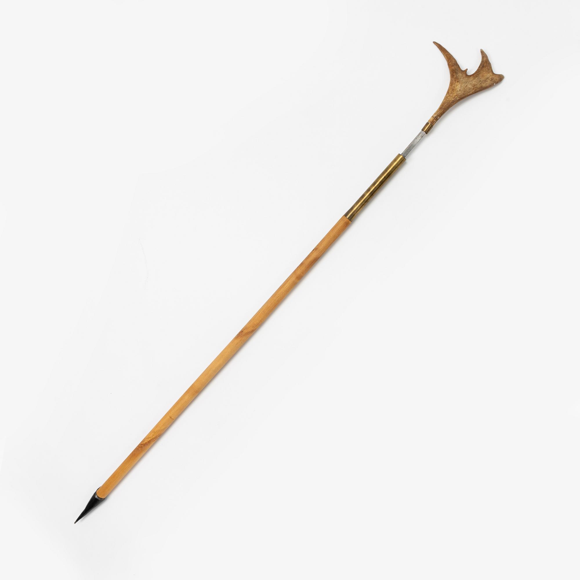 A hunting spear, end of the 20th Century.