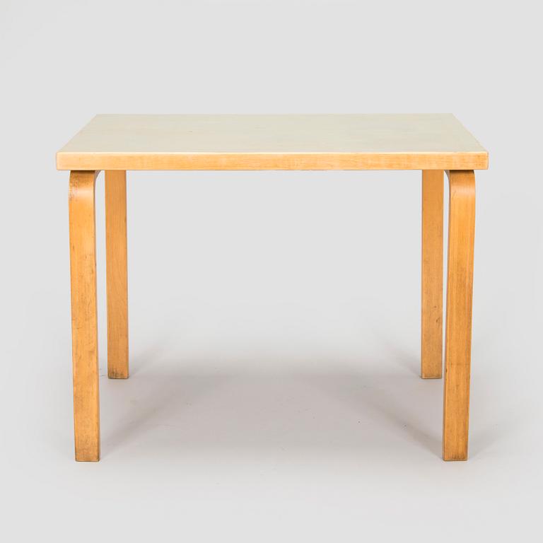 Alvar Aalto, pöytä, O.Y. Huonekalu- ja Rakennustyötehdas A.B. 1900-luvun puoliväli.