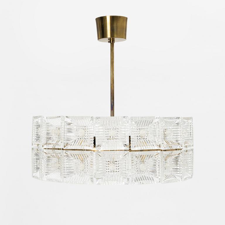 Carl Fagerlund, taklampa, Orrefors, 1900-talets andra hälft.