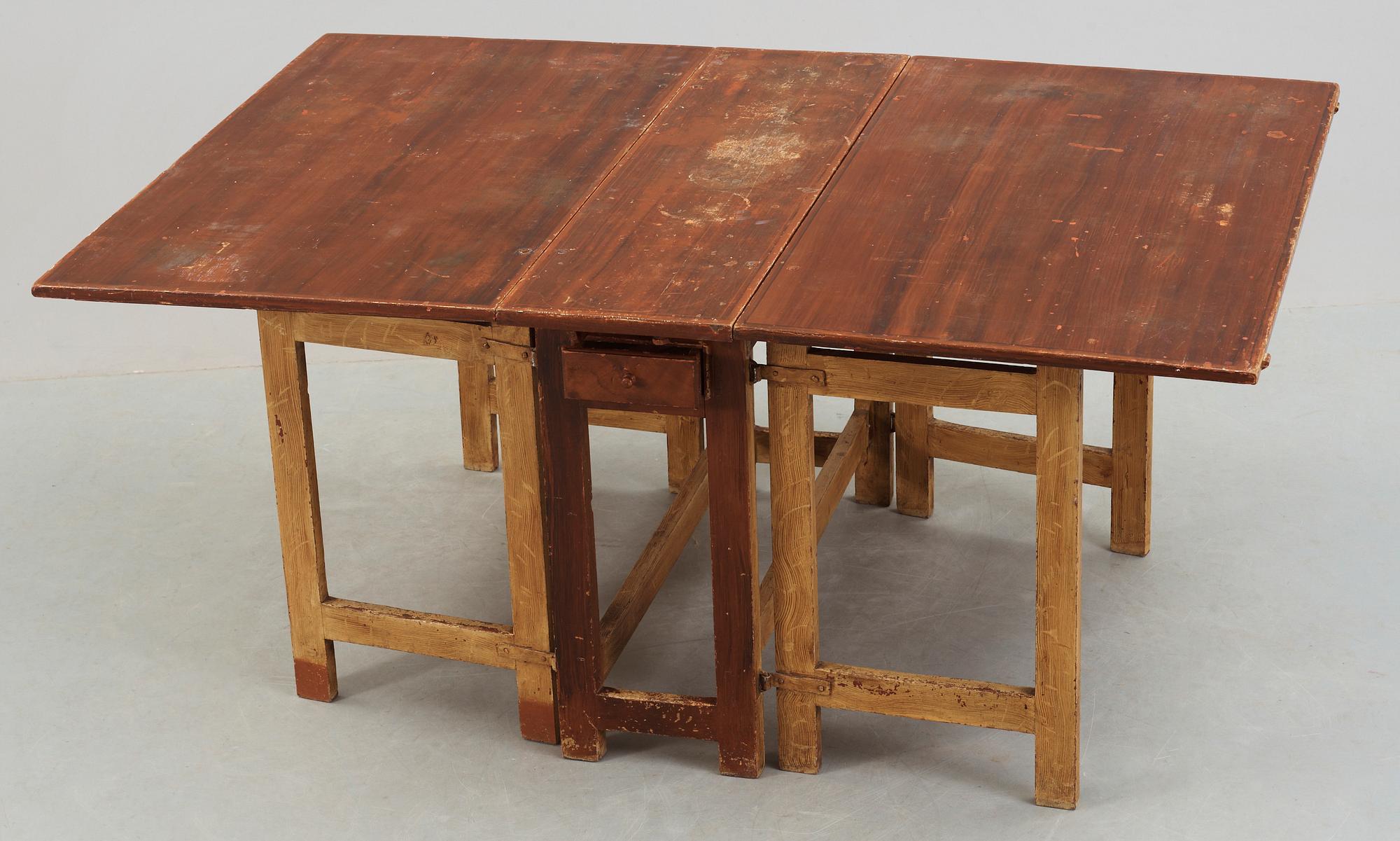 SLAGBORD, allmoge, 1800-tal.