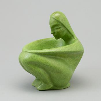 GÉZA GORKA, a ceranmic sculpture from Nógrádveröce, Hungary, 1930's.