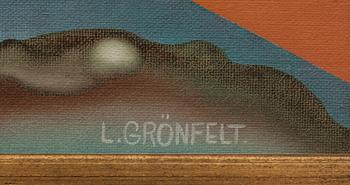 LARS GRÖNFELT, oljemålning på duk, signerad.