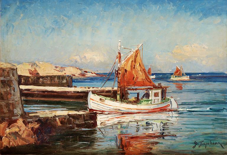 George Lapchine, "Les Pêcheurs" (The fishermen).