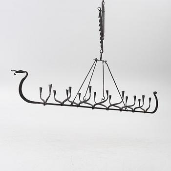 Chandelier, second half of the 20th century.